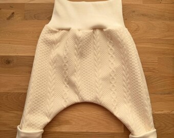Sarouel évolutif bébé en molleton – Doux, chaud et confortable pour l'hiver