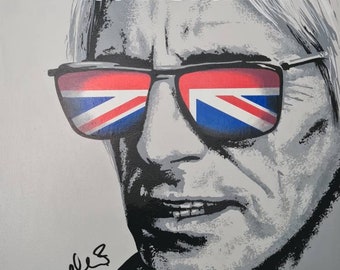 Signed by Paul Weller print. A3 unframed.