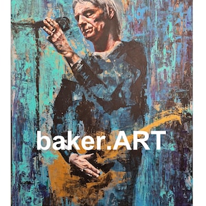 Paul Weller print. A3 unframed.
