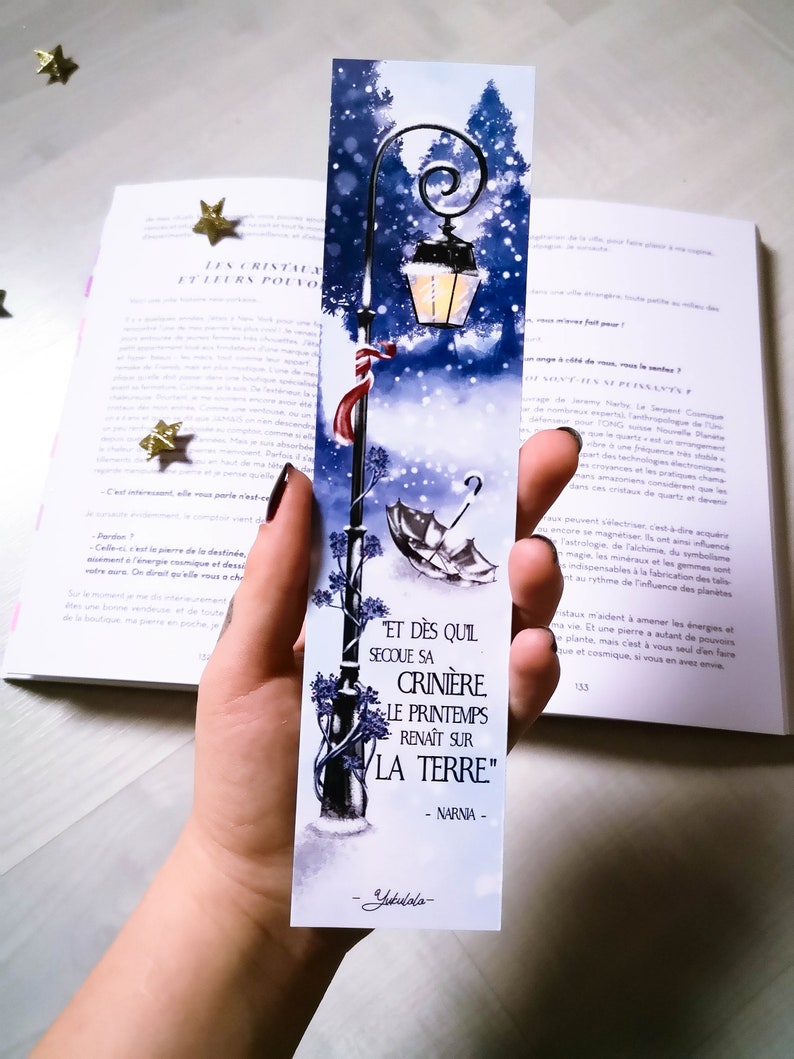 narnia bookmarks etsy