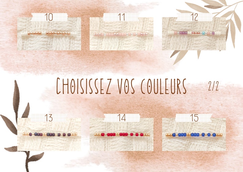 Bracelet code morse Soeur personnalisable image 4