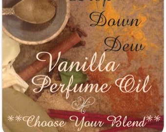 Vanilla Perfume Oil, Vanilla Roll On Perfumes, Clove, Patchouli, Lavender, Citrus, Cocoa, Tobacco, Mint, Choose Your Scent