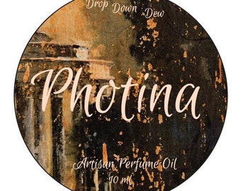 Photina Roll On Perfume Oil, Illuminating Perfume, Light Perfume, Enlightened, Ocean Water, Lavender, Vanilla, Spearmint, 10 ml