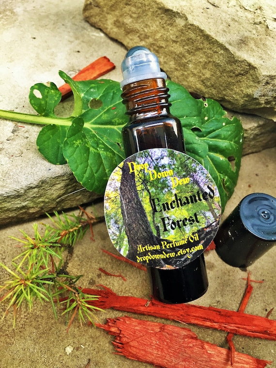 Enchanted Forest Roll on Perfume 10 Ml, Fragrance Oil, Cedarwood