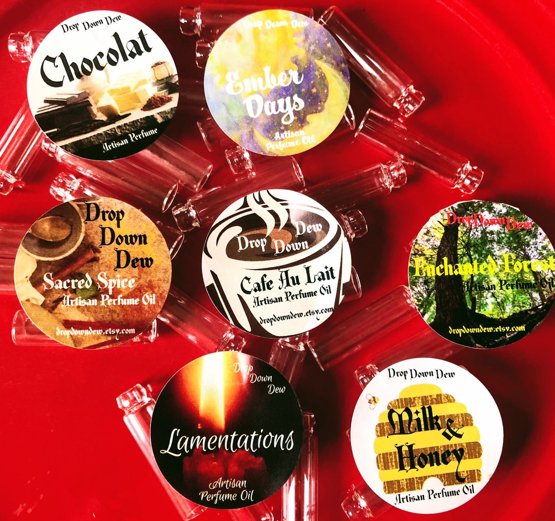 Perfume Sample Set of 20 Perfume Samples Perfume Oil Gift Etsy