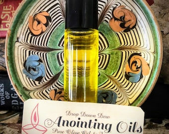 Anointing Oils, Meditation Oils, Prayer Oils, Oil of Blessing, Spiritual Oil, Biblical Oil, Frankincense, Myrrh, Hyssop, Cassia, Pomegranate