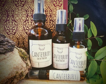 Canterbury Eau de Parfum Spray, African Musk, Amberwood, Moss, Neroli, Champaca, Men's Fragrance