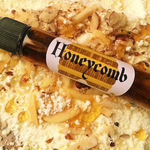 Honeycomb Eau de Parfum, Honey Perfume, Nutty Perfume, Gourmand Perfume, Glass Spray bottle