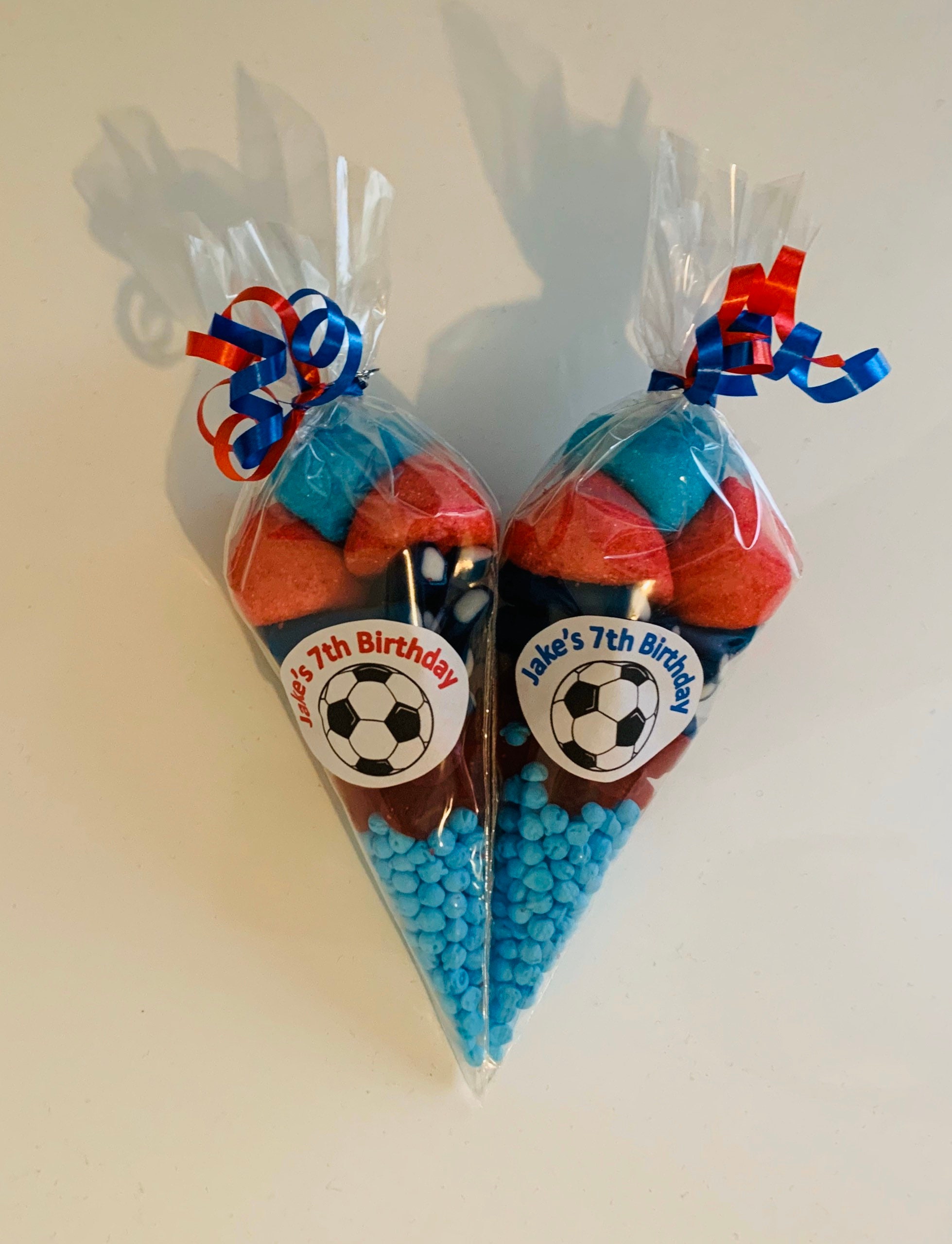 Football Sweet Cones Any Colour Etsy UK