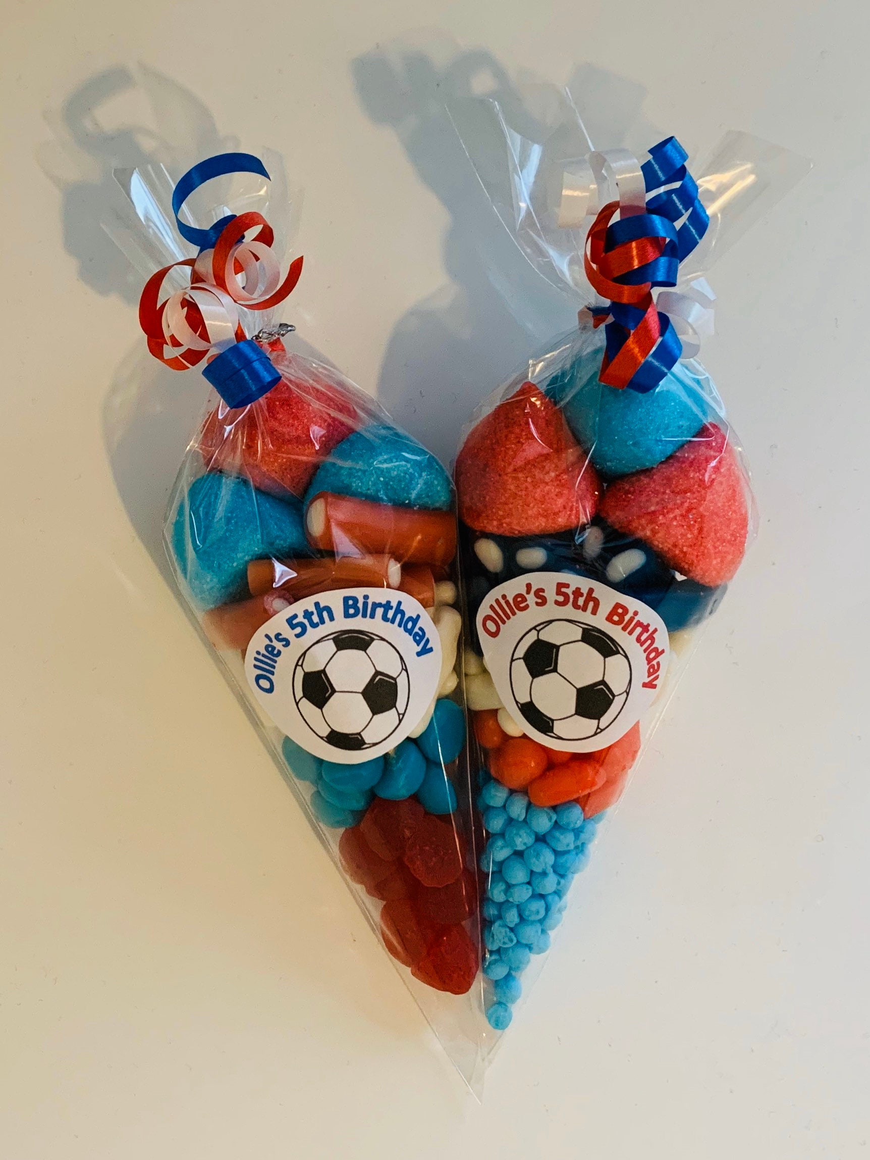 Football Sweet Cones Any Colour Etsy UK