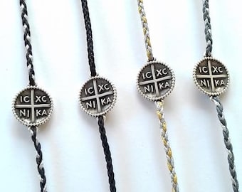 Constantinato coin bracelet,coin charm,silver coin bracelet we,Christian jewelry,Byzantine coin bracelet,talisman,orthodox coin,amulet