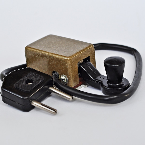 New Vintage Telegraph Morse Key Soviet Miniature Military HAM Radio USSR Morse Key Cold War Military equipment, Collectible item
