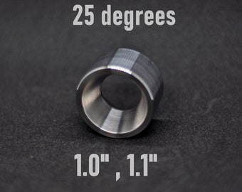 25 Degree 1.0" 1.1" die "Fat Tire" reduction coin ring tool folding fold over Made in Ukraine