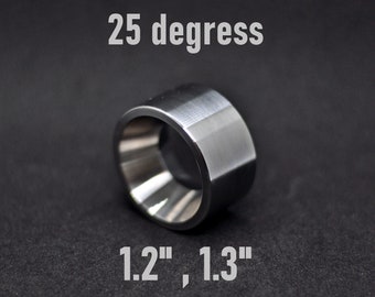 25 Degree 1.2" 1.3" die "Fat Tire" reduction coin ring tool folding fold over Made in Ukraine