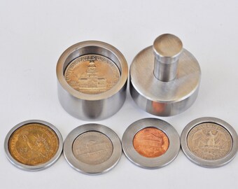 Jeu D'outils à Anneau De Monnaie En Acier - 7/16, Avec Entretoises Pour 5 Trous, Marque Selfmade, Ukraine
