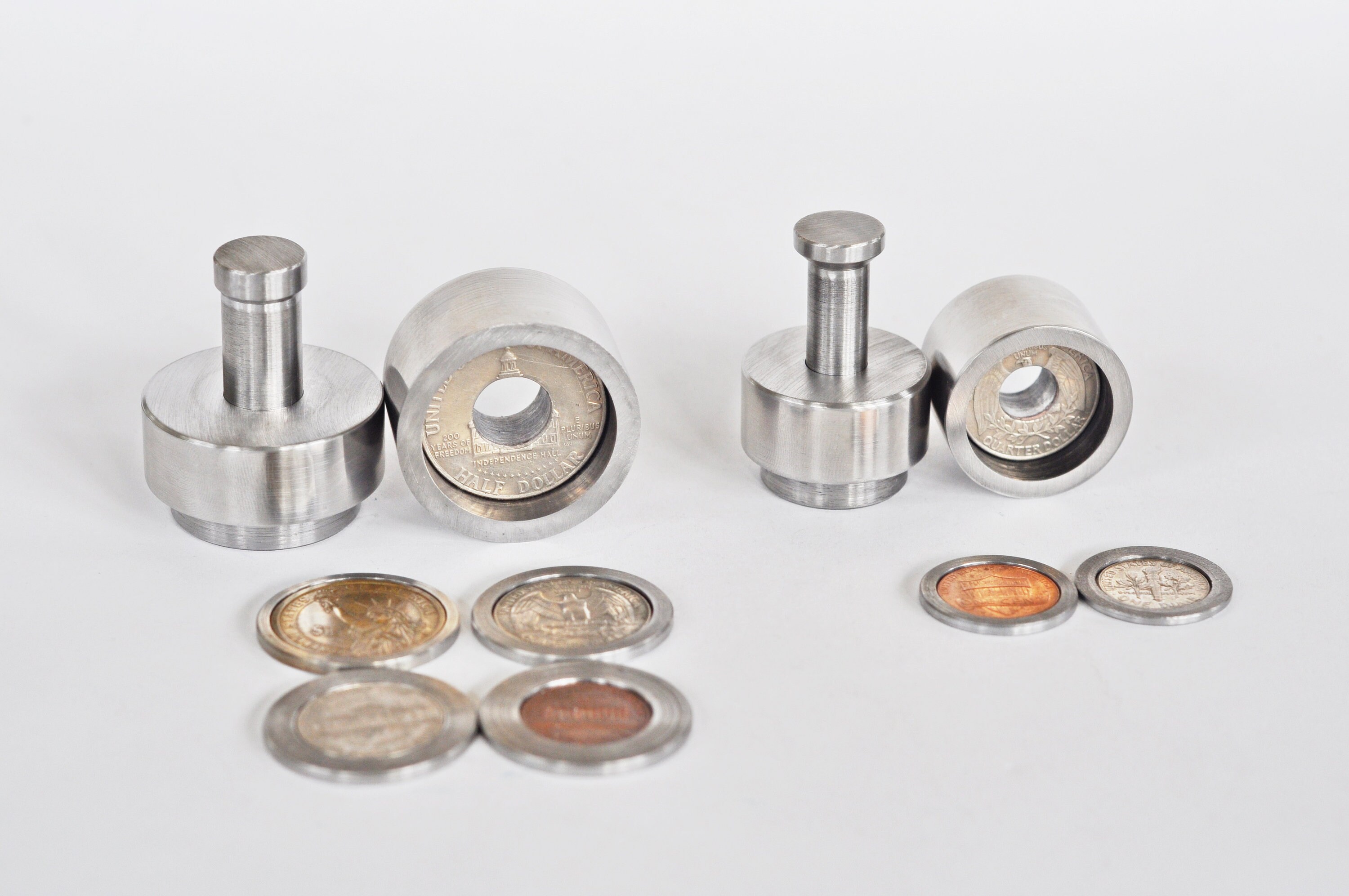 1/2 2/5 Steel Coin Ring Tool Set with SPACERS Etsy