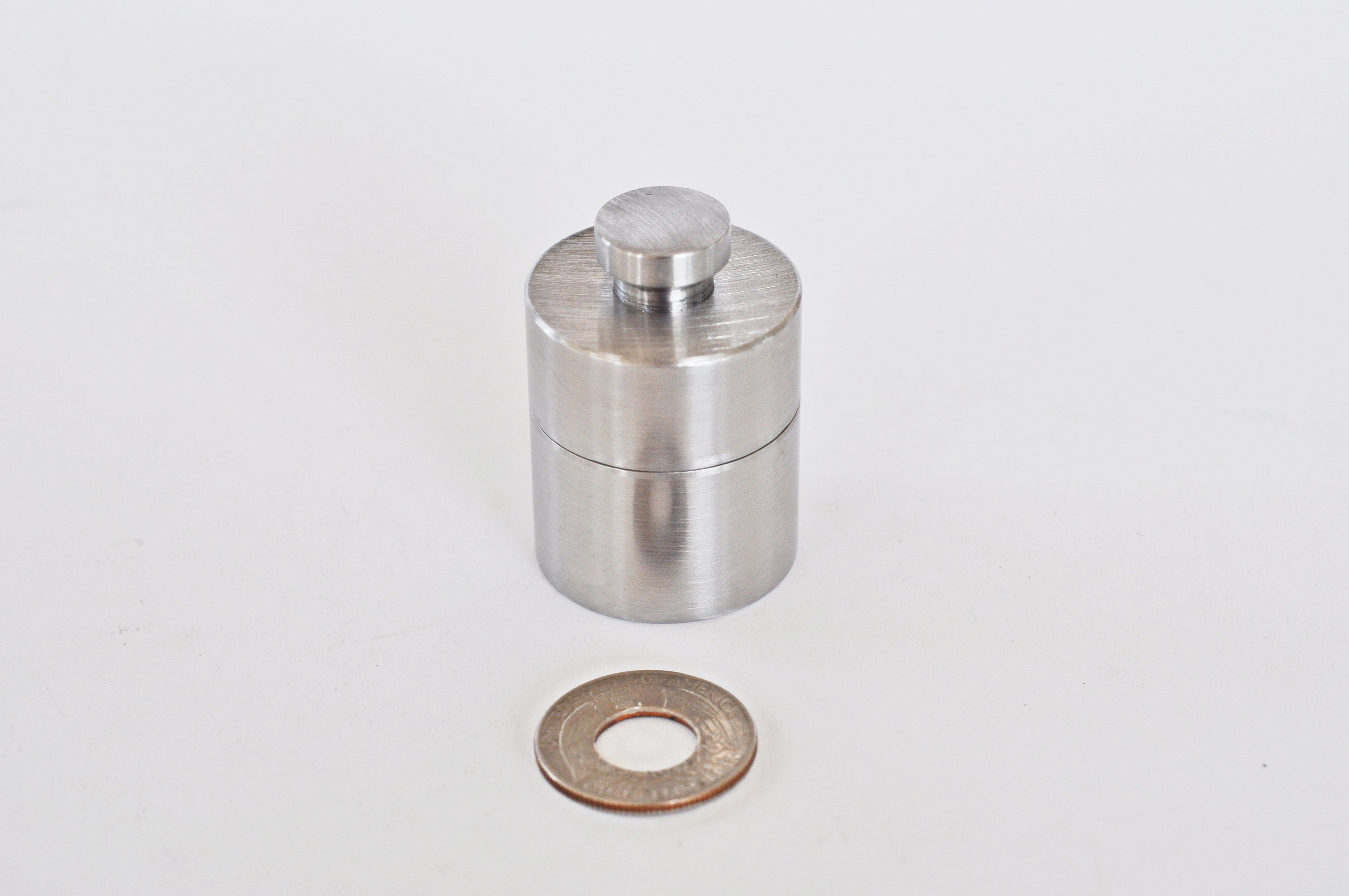 Outil Perforateur Anneau De Monnaie En Acier - Diamètre 7/16" (20-38,1 Mm) - Pour Bijoux