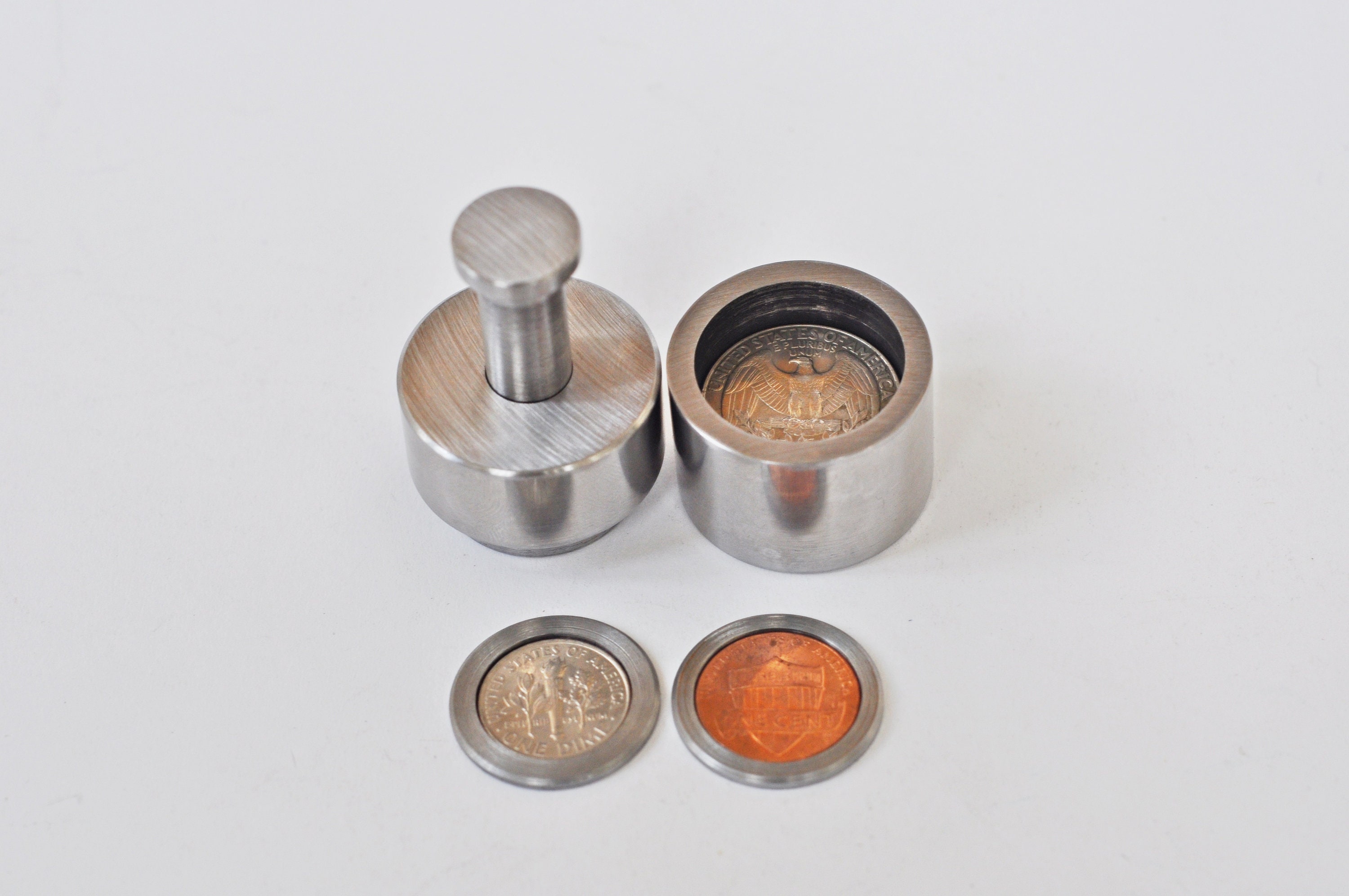 2/5 10 mm Coin Ring Tool Kit for US Quarter Dime Penny Etsy