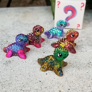 Mystery box with 1 dragon cub miniature,dragon collection miniature, mini dragon gift ,dragon lover gift,personalized dragon miniature