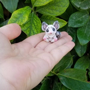Cute Fairy Animal Miniature From Polimer Clay Fantasy Eared - Etsy