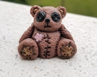 Scary Teddy Bear, Teddy Bear , Rude Teddy Bear, for Fairy Gardens