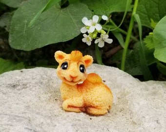 Polymer Clay Camel Miniature, Custom Desert Animal Sculpture
