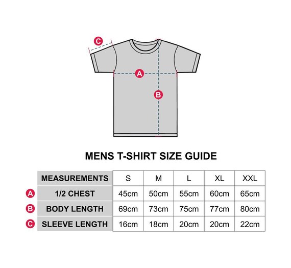 Guess T Shirt Size Chart