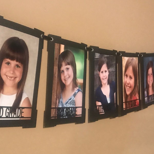 5x7 Graduation Photo Banner, K-12 Photo Banner