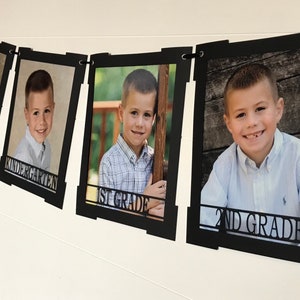 8x10 Graduation Photo Banner, K-12 Photo Banner