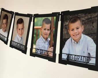 K-12, Graduation Photo Banner: Keepsake Cardstock Display