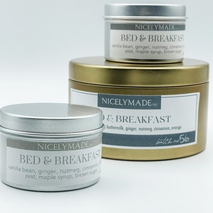 BED & BREAKFAST Premium Scented Candle image 3
