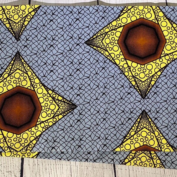 Octagon Print Fabric - Etsy