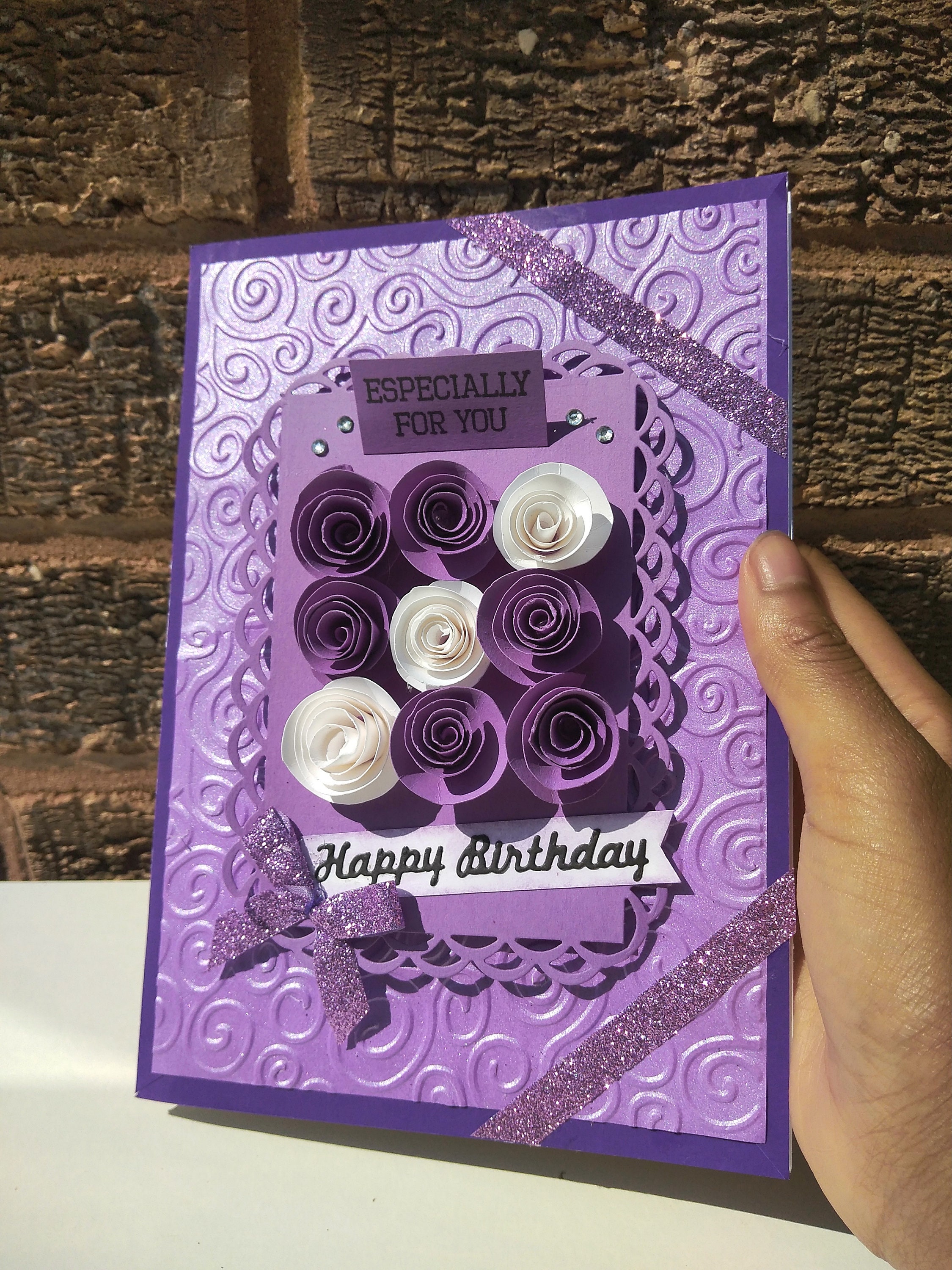 Handmade Boxed Birthday Card for Her Personalised 21st Etsy