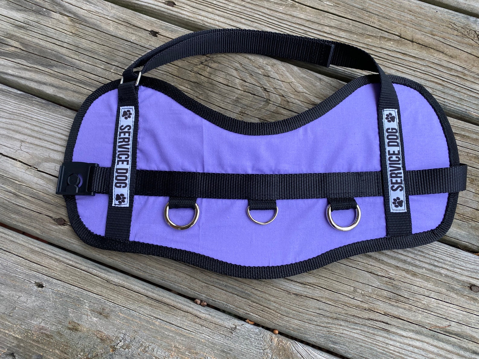 Service Dog Purple Harness Etsy