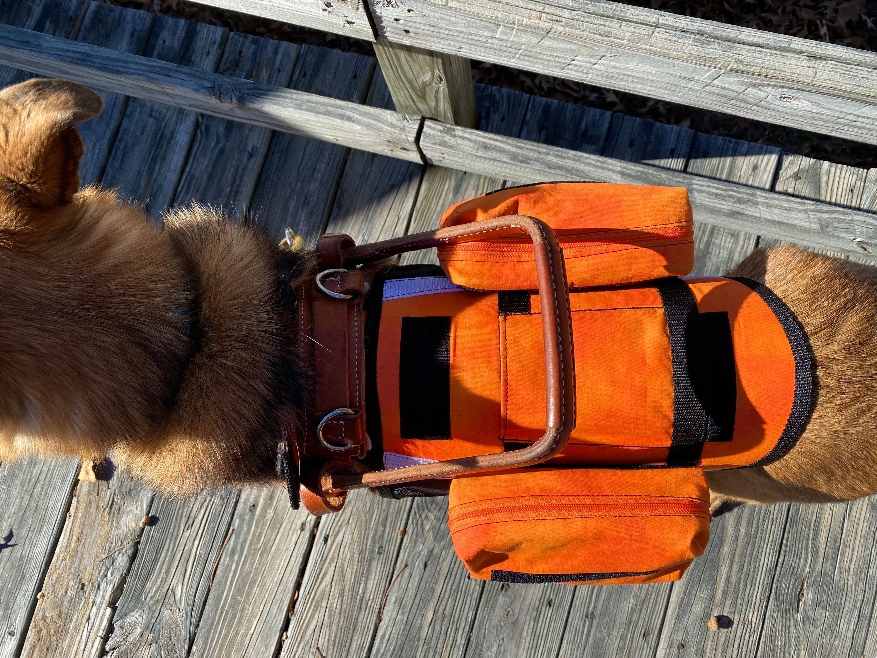 Guide Hund Satteltasche Befestigung Etsy
