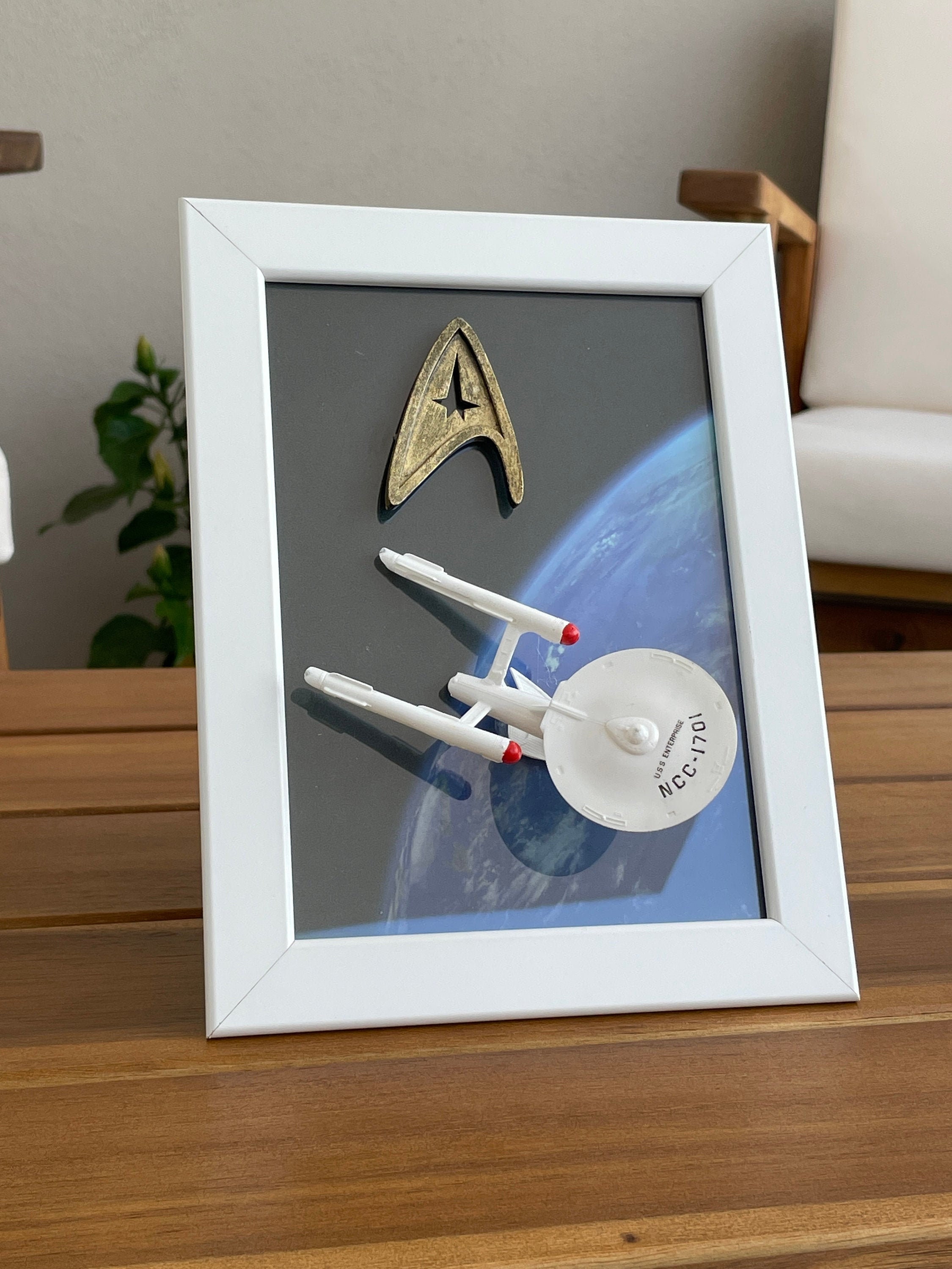 star trek photo frame