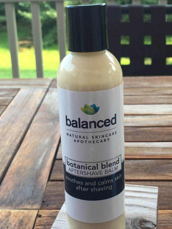 Botanical Blend Aftershave Balm Etsy