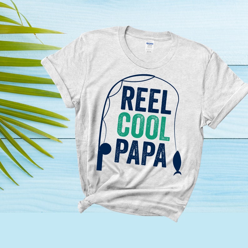 Download Reel Cool Papa SVG Fishing SVG for Dad and Grandpa Great for | Etsy