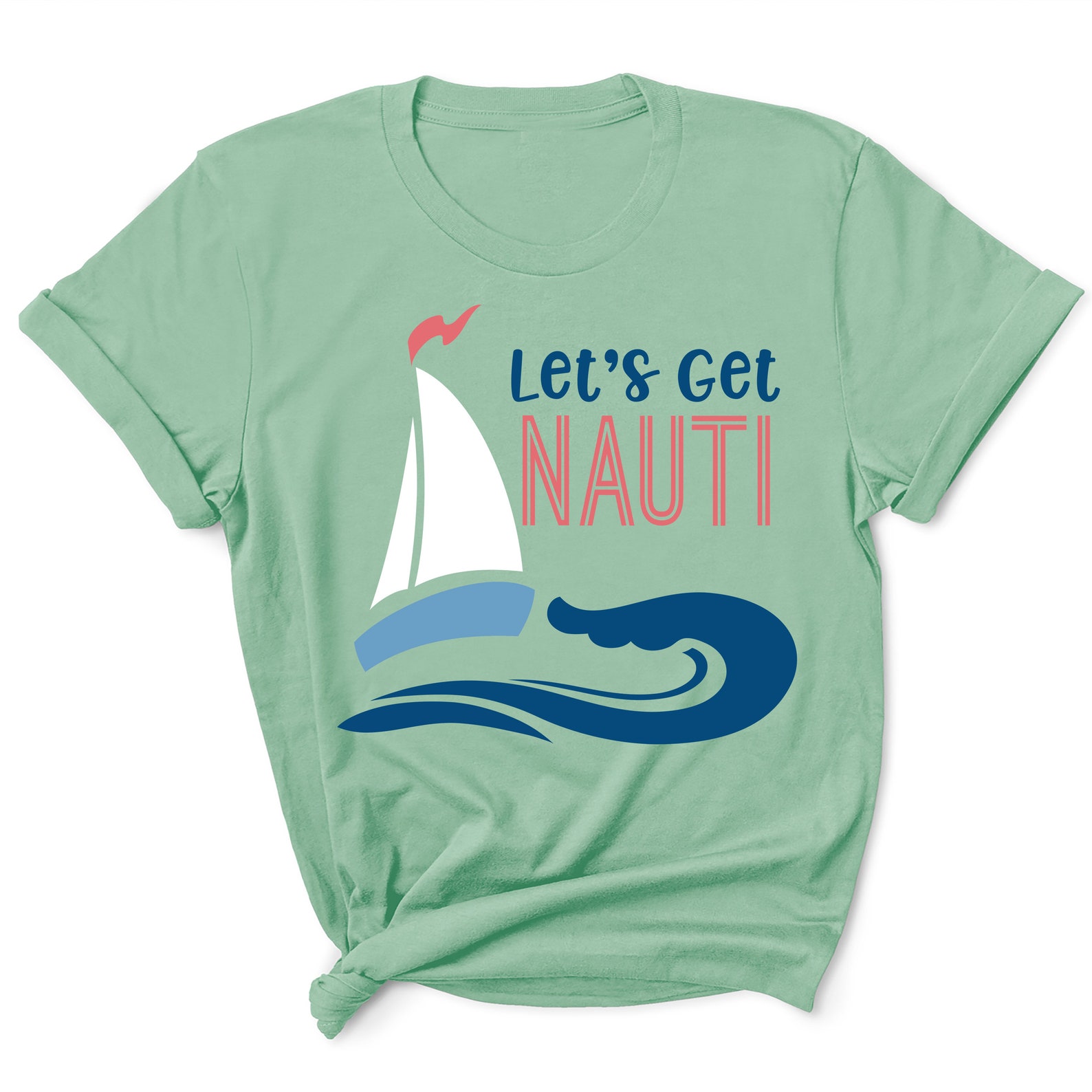 Lets Get Nauti Summer Svg Nautical Svg Sailing Svg - Etsy