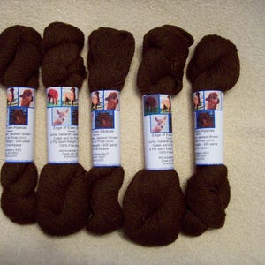 Alpaca Yarn - Junia, Saharah, Jackson Brown, Caleb and Sir Prize (2 ply sport weight)