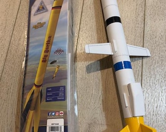 Misil de crucero Tomahawk fabricado a partir del kit Big Bertha de Estes. Descarga digital, archivos 3D STL. (Kit de cohete Estes no incluido).