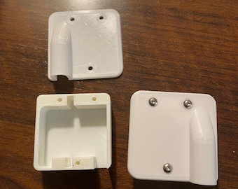 Bandeja y cubierta para servomotores HS 81, 82 y 85. Descarga digital en archivo STL.