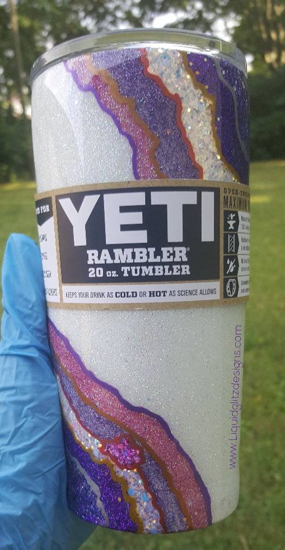 glitter yeti 20 oz