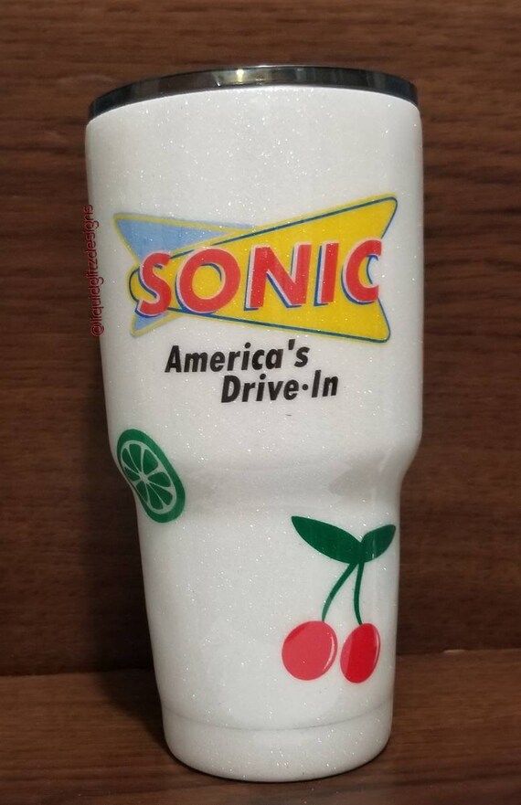 Personalized Ultimate Drink Stop stainless steel glitter Etsy