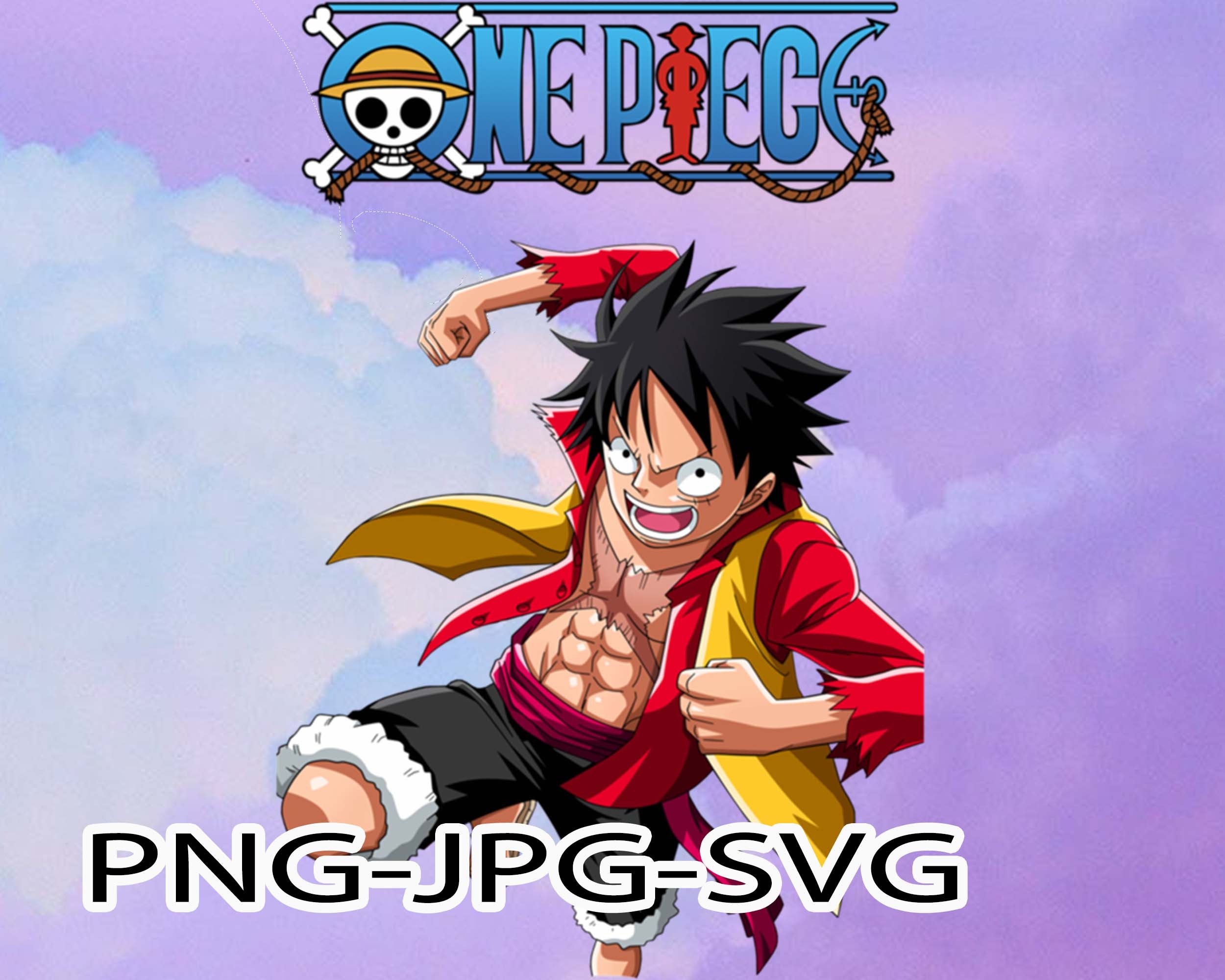 Camiseta de anime One Piece Monkey d. Luffy - modelo 4 em Promoção na  Americanas