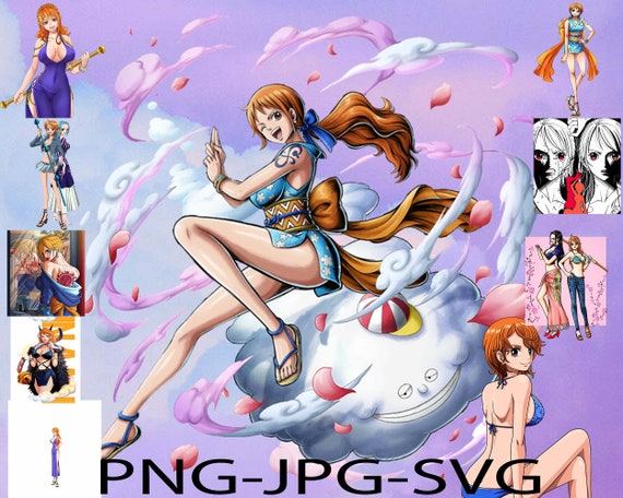 One Piece - Nami Original Digital Art Photographic Print for Sale