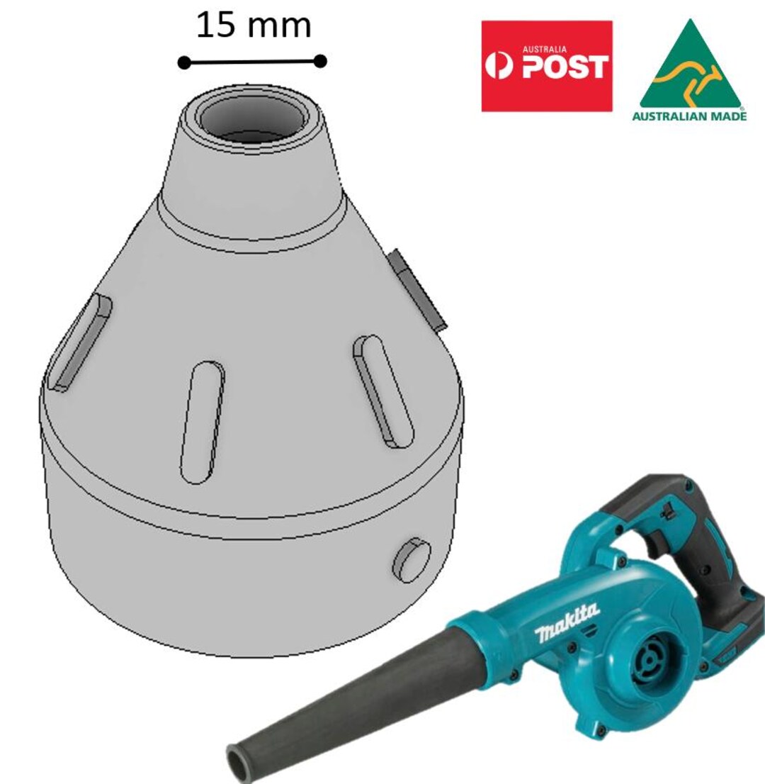 Buse De Souffleur En Caoutchouc De Rechange - Compatible DUB183Z DUB185 DUB186 - Noir - Pour Aspirateurs/souffleurs