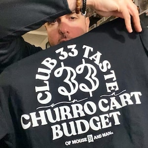 Club 33 Taste auf einem Churro Cart Budget