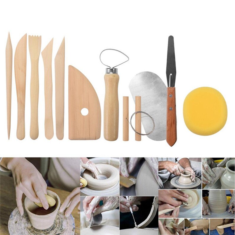 51 Clay Sculpting Tool Set Bulk Pottery Tools for Potters Etsy