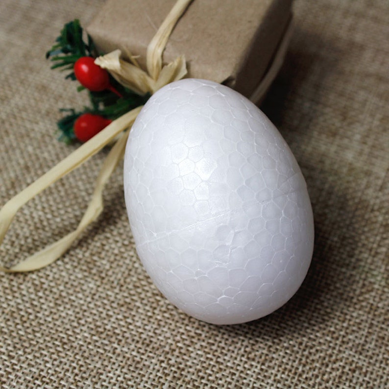 Styrofoam Eggs for DIY Easter Egg Painting Easter Party Foam Etsy